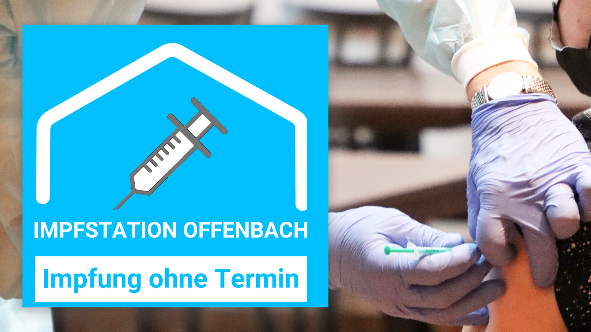 Impfstation Offenbach Bernardbau impfen ohne Termin Corona