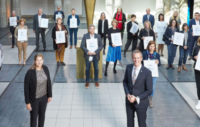 Verleihung des Prädikats UFF an 15 Offenbacher Unternehmen
