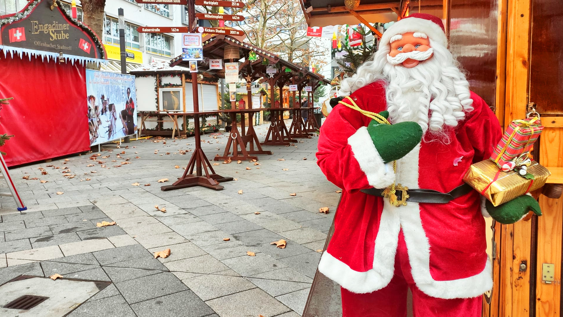 Weihnachtsmarkt Offenbach 2021 wird eingezäunt - Zugangsbeschränkungen 2G 3G
