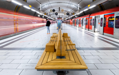 Deutsche Bahn hat Offenbacher S-Bahn-Station Ledermuseum aufgewertet