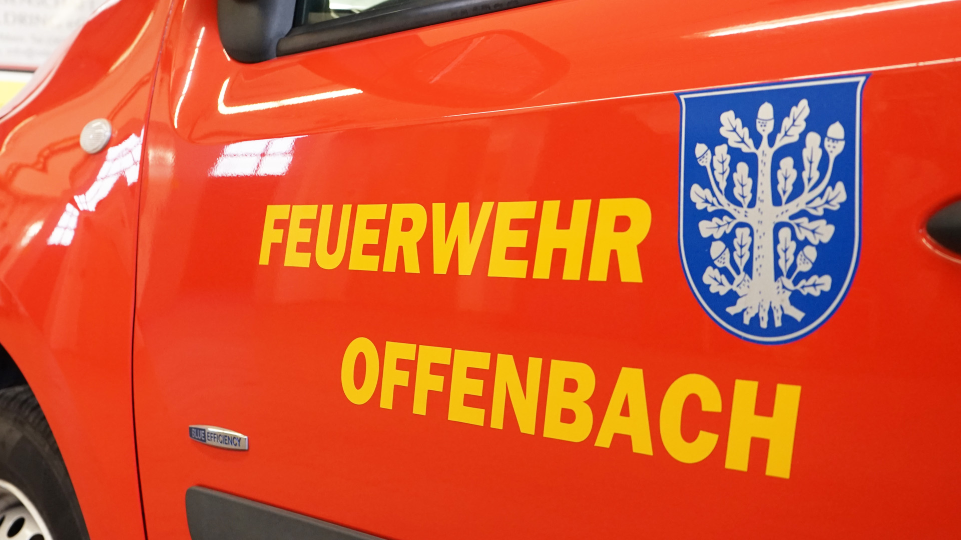 Feuerwehr Offenbach Explosion Deospray