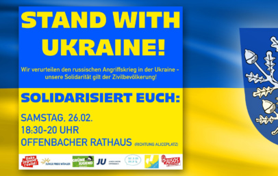 Ukraine Krieg Russland Offenbach solidarität